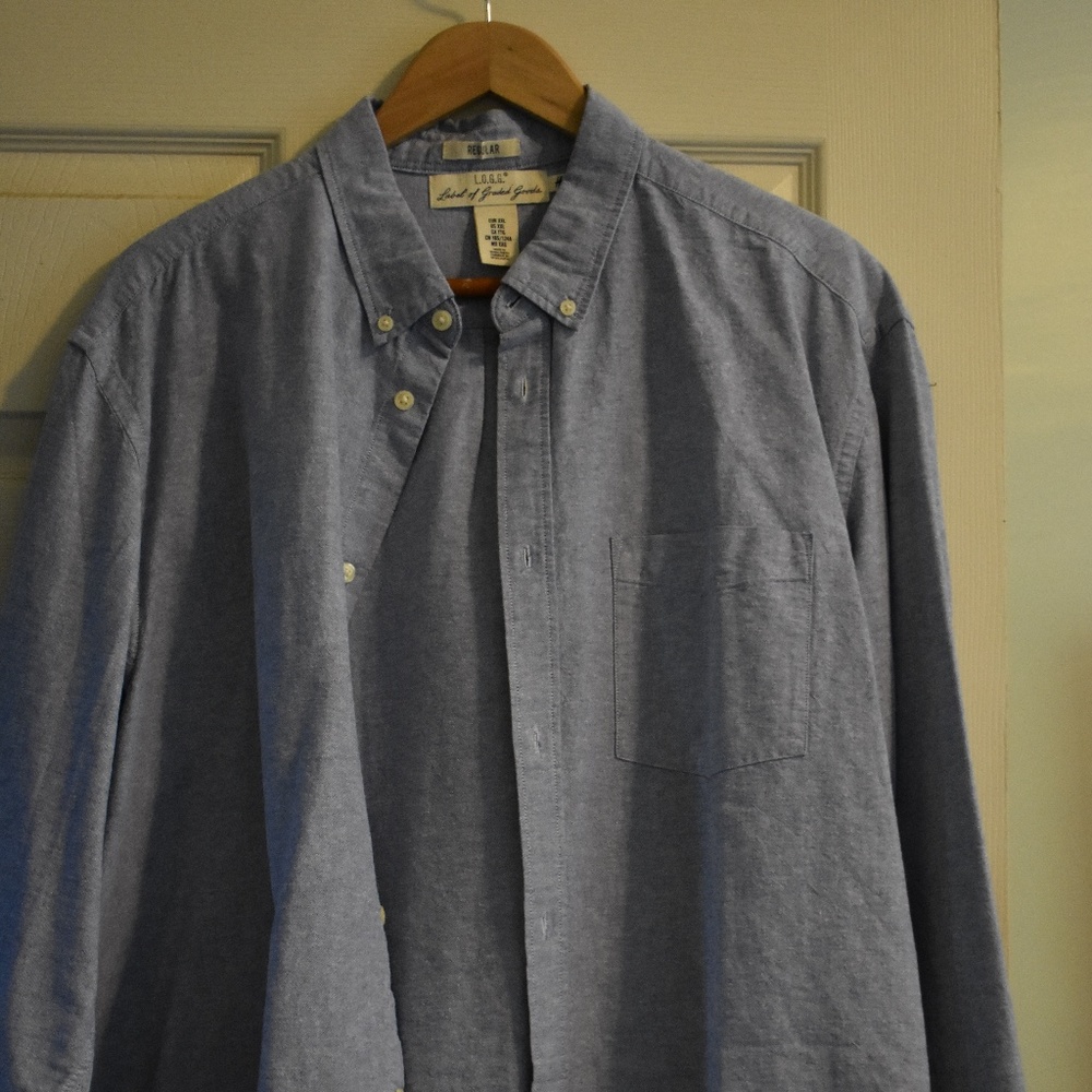 XXL Men's casual button down